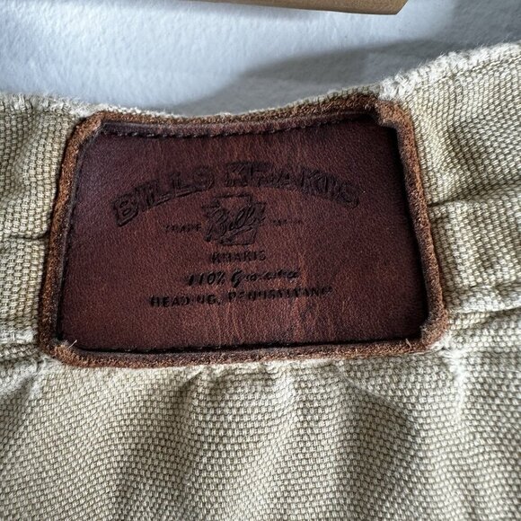 Bills Khakis Weathered Canvas USA rugged 5 Pocket Standard fit 34 (FLAWS) - Picture 15 of 16